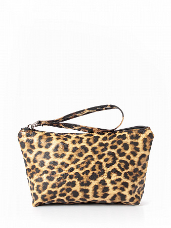 LACCOMA косметичка Бетта-леопард рыжый LACCOMA косметичка Бетта-леопард рыжый