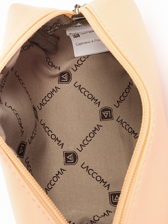 LACCOMA косметичка Гретта-Ф826-абрикосовый