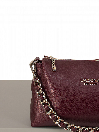 LACCOMA сумка Нинель-бордовый