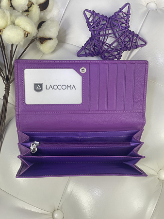 LACCOMA кошелек LA-8074-фиолетовый LACCOMA кошелек LA-8074-фиолетовый