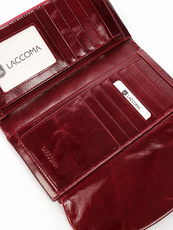 LACCOMA кошелек LA-1088-Б-винный LACCOMA кошелек LA-1088-Б-винный