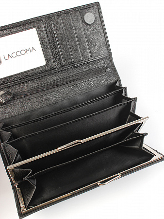 LACCOMA кошелек LA-1071-черный LACCOMA кошелек LA-1071-черный