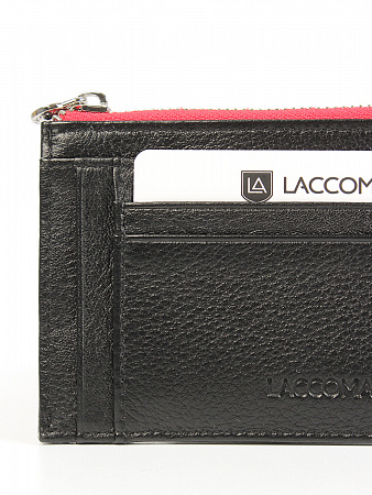 LACCOMA кредитница LA-6999-черный-красный LACCOMA кредитница LA-6999-черный-красный