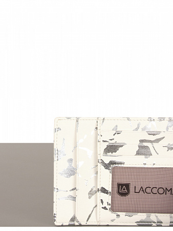 LACCOMA кредитница LA-6888-белый-серебристый LACCOMA кредитница LA-6888-белый-серебристый