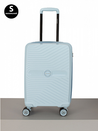 LACCOMA чемодан ПП6801-19-Голубой
