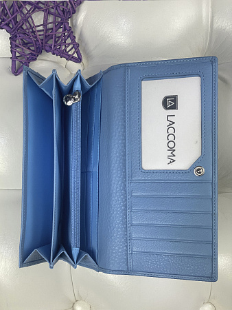 LACCOMA кошелек LA-8074-голубой LACCOMA кошелек LA-8074-голубой