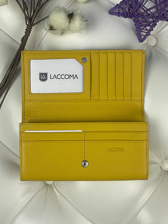 LACCOMA кошелек LA-8074-желтый LACCOMA кошелек LA-8074-желтый