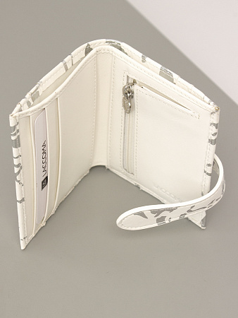LACCOMA кошелек LA-2777-белый-серебристый LACCOMA кошелек LA-2777-белый-серебристый