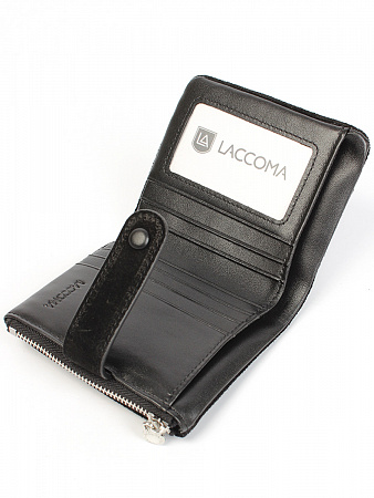LACCOMA кошелек LA-2090-Z-черный LACCOMA кошелек LA-2090-Z-черный