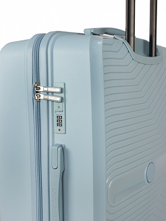 LACCOMA чемодан ПП6801-23-Голубой
