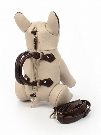 LACCOMA сумка ИГР2525-бульдог-кофейный LACCOMA сумка ИГР2525-бульдог-кофейный