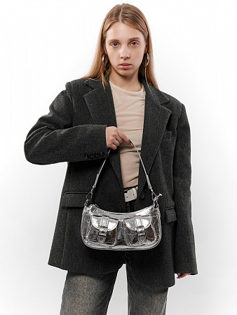 LACCOMA сумка TH1185-серебристый LACCOMA сумка TH1185-серебристый