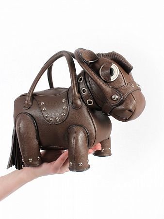 LACCOMA сумка ИГР2523-пони-коричневый
